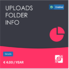 Uploads Folder Info Premium Extension
