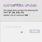 How to Create a Pretty & Simple Drag & Drop AJAX Upload with File Type and Size Restriction